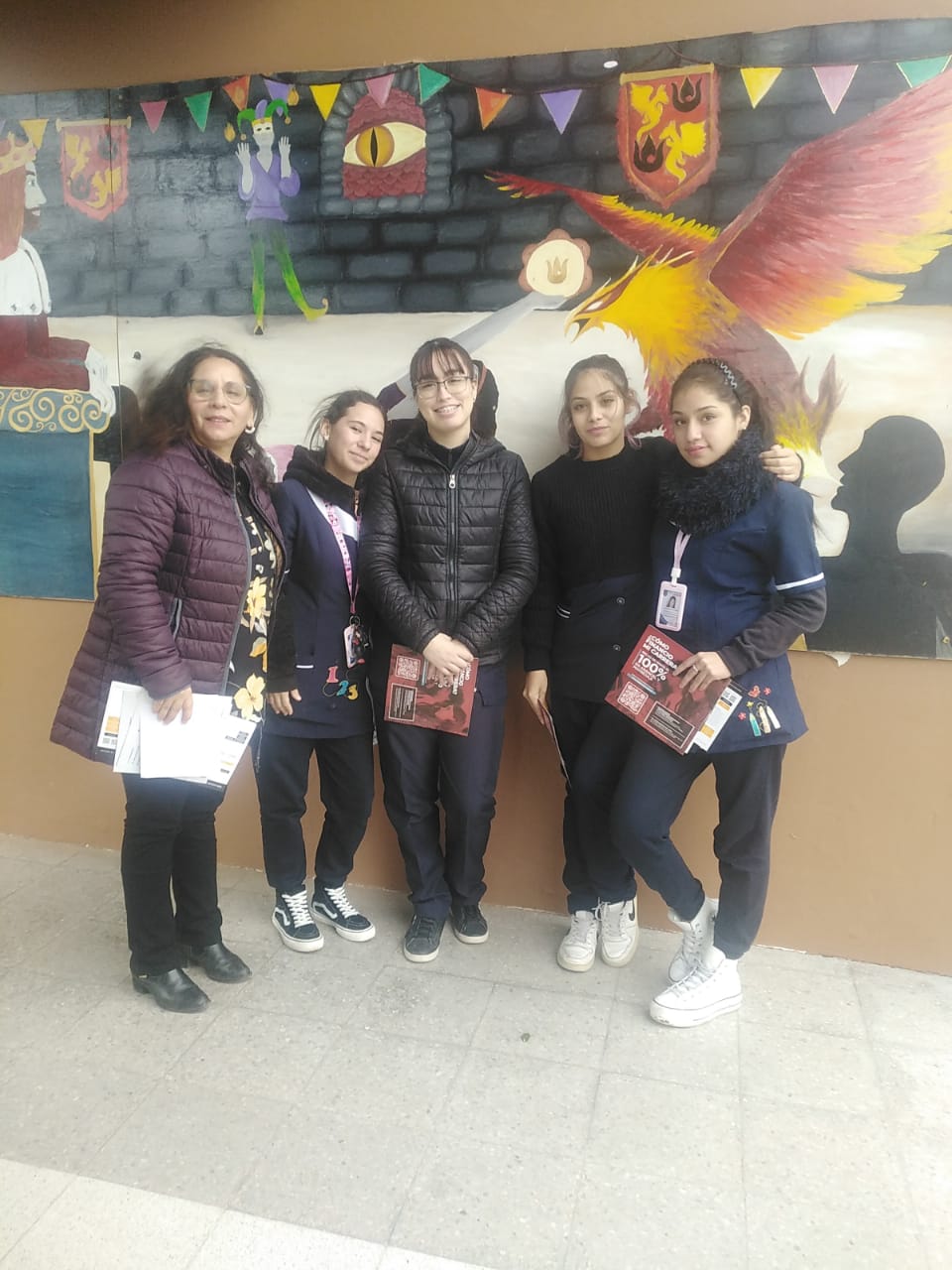 ESTUDIANTES DEL LICEO COMERCIAL REALIZARON PASANTÍA EN COLEGIO ALMENAR DEL MAIPO